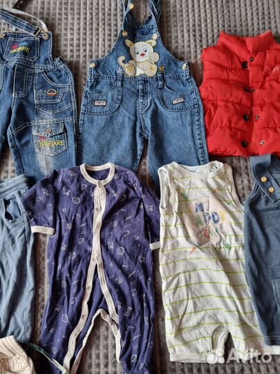 Вещи пакетом на мальчика 80