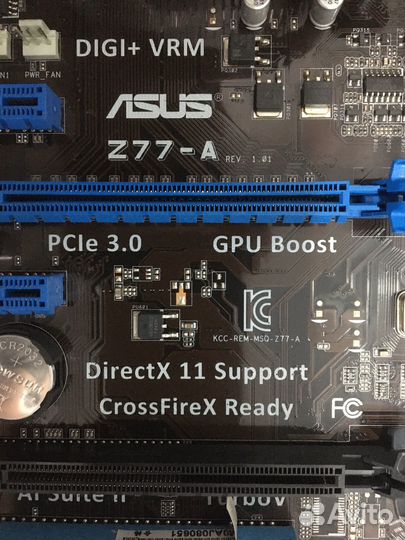 Материнская плата z77-A 1155