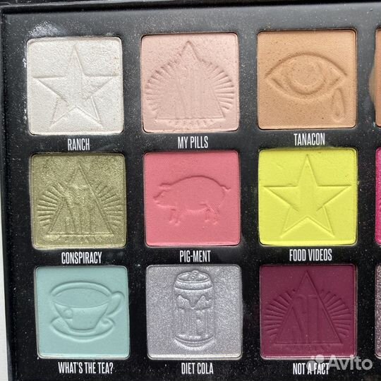 Палетка теней jeffree star cosmetics Conspiracy