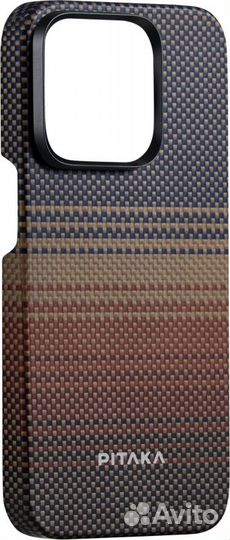 Чехол Pitaka на iPhone 15 Pro/15 Pro Max Sunset