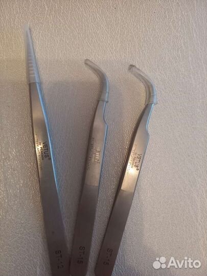 Пинцет для наращивания ресниц