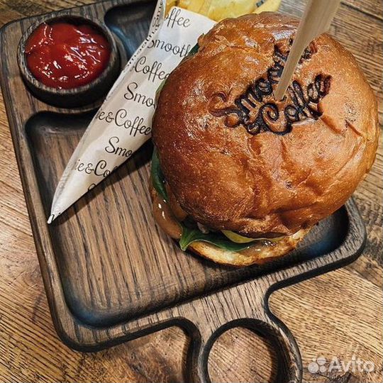 Доски для подачи блюд, стейков, бургеров horeca