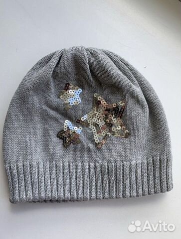 Шапка осень-весна для девочки размер 50