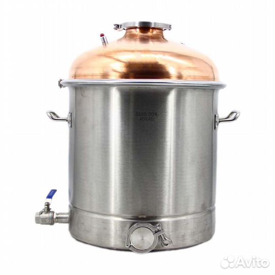 Перегонный куб 50л (медная крышка 4