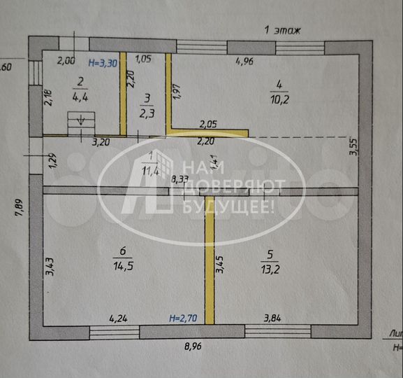 Дом 60 м² на участке 15 сот.