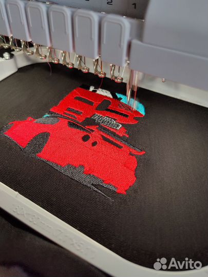 Машинная вышивка Вышивка на одежде