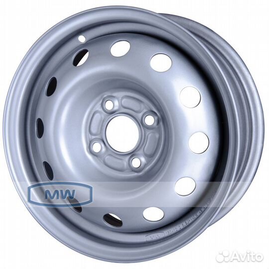 R14 4x100 5,5J ET45 D57,1 Magnetto 14007 Серебрис