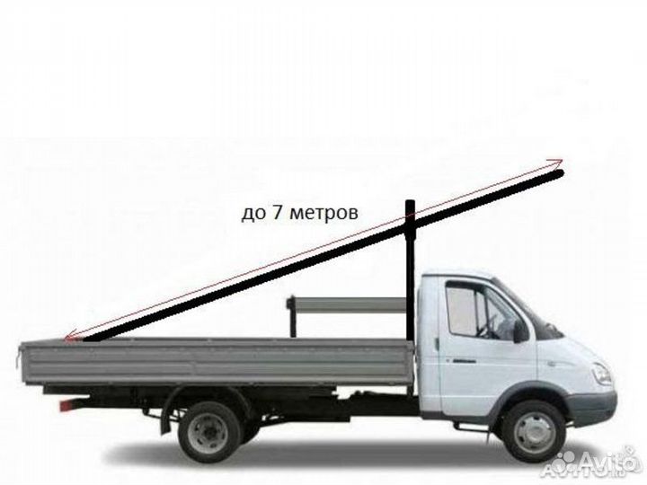 Грузоперевозки Газель Катюша до 6 (шести) метров