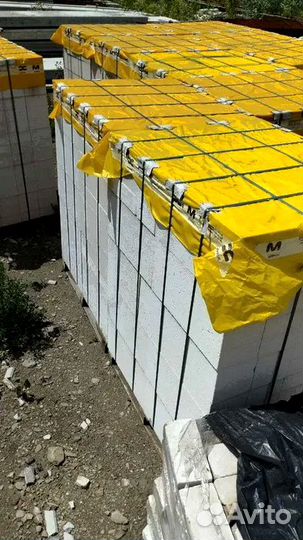 Газоблок 100х200х600