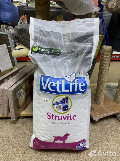 Корм Farmina Vet life struvite для собак