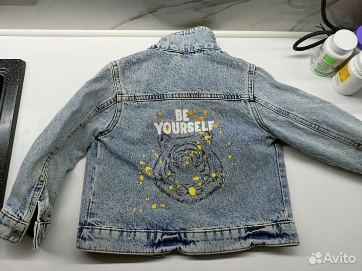 Джинсовая куртка 92-98