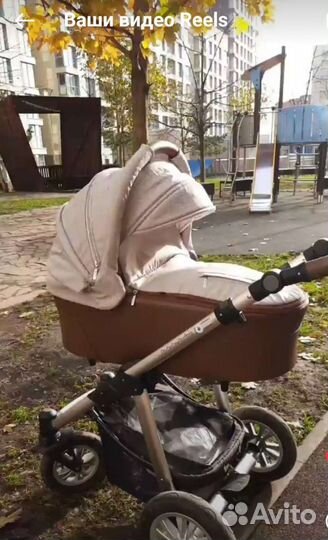 Коляска 2 в 1 baby disagn