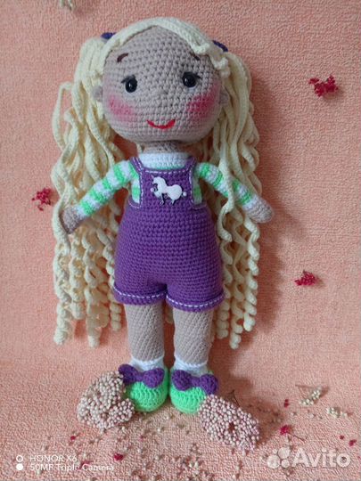 Кукла амигуруми