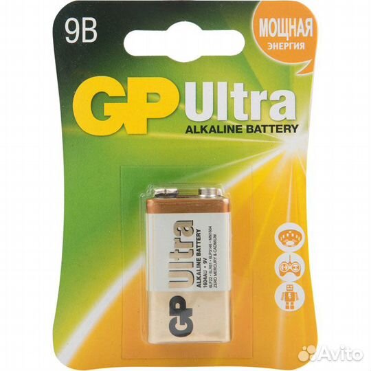 Батарейки GP 1604AU-5CR1 Ultra Alkaline #81508