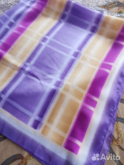 Тонкий нежный винтажный платок италия