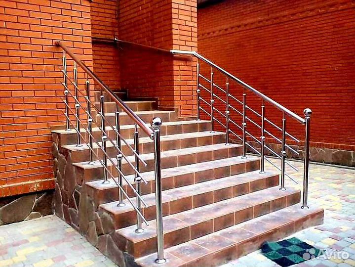 Перила для лестниц из нержавеющей стали