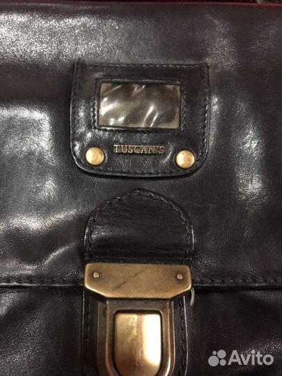 Мужской кожаный портфель tuscan'S