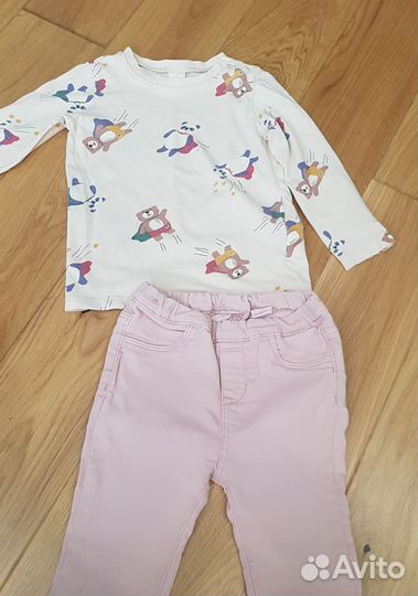 Пакет вещей для девочки 86-92 H&M
