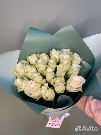 Цветы розы букет