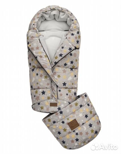 Зимний конверт в коляску