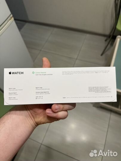 Apple Watch s9 - sport loop/light pink оригинал