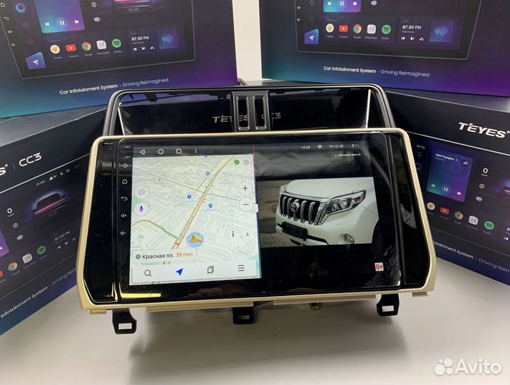 Teyes CC3 4/64 для Toyota Prado 150 2-рест