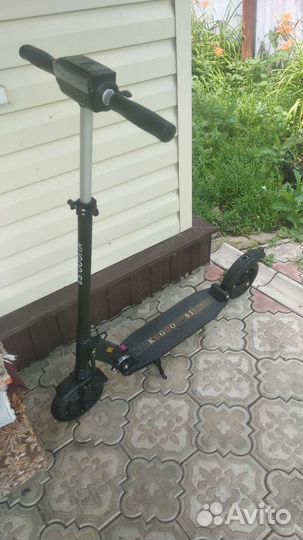 Самокат взрослый электрический бу