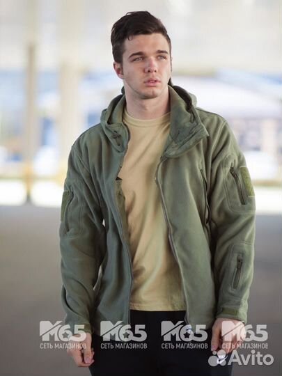 Кофта флисовая с капюшоном разные цвета