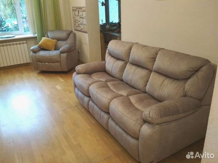 Диван Инфинити эк 2-х местный реклайнер электро