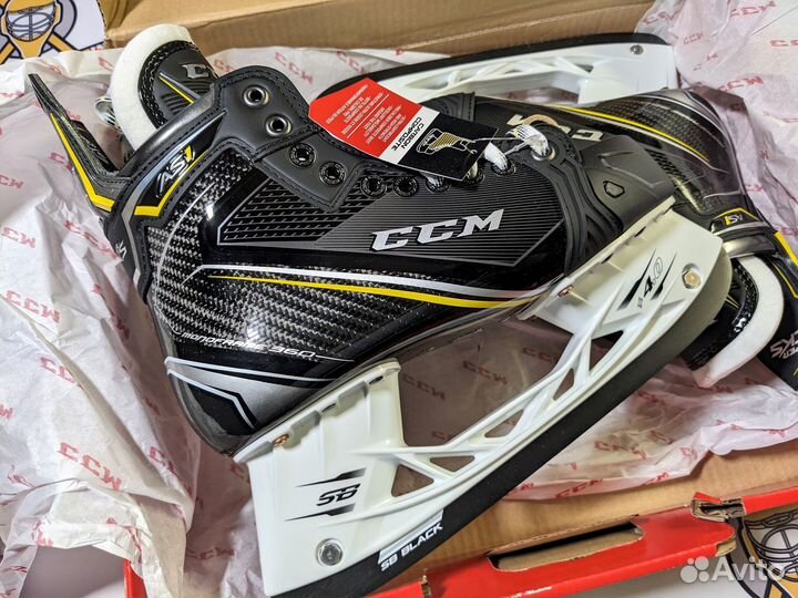 Коньки ccm super tacks as1 хоккейные sr 7 D