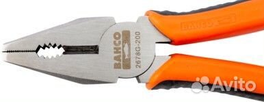 2678 G-160 bahco плоскогубцы универсальные