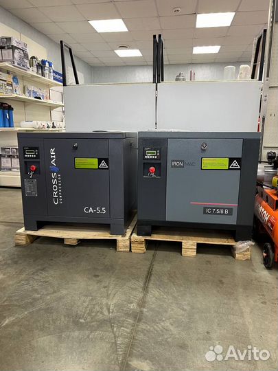 Винтовой компрессор IronMac IC 7.5 C VSD