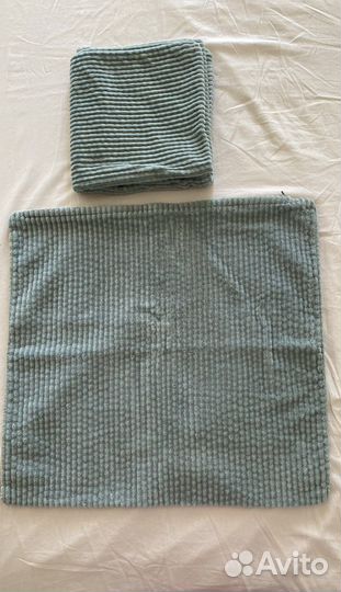 Чехол на подушку Освейг IKEA 50 на 50 см, 2 шт