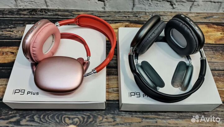 Беспроводные Bluetooth наушники Macaron Р9 новые