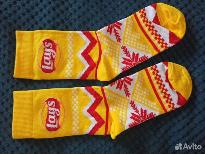 Носки Lay's унисекс новогодняя серия новые