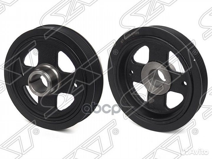 Шкив коленвала toyota auris/avensis/corolla/AXI