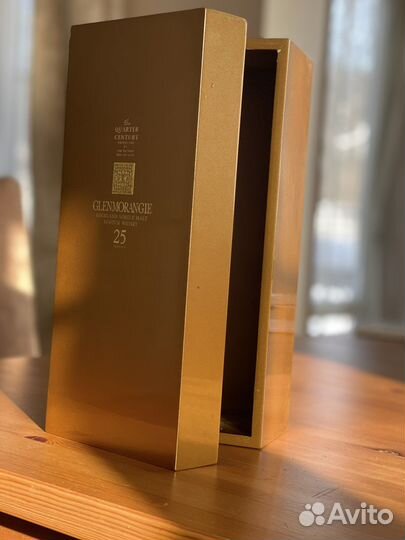 Коробка деревянная от виски glenmorange 25