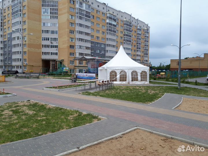 В аренду сдаю шатры белые pagoda для мероприятий
