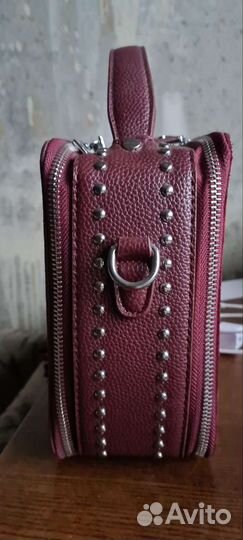 Сумка женская натуральная кожа и замша