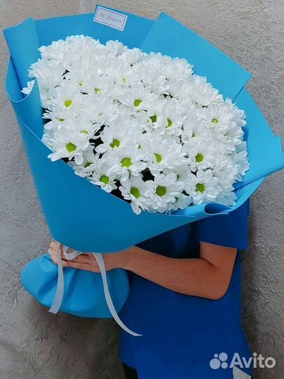 Цветы розы Букет Гигант из ромашек Доставка Пермь