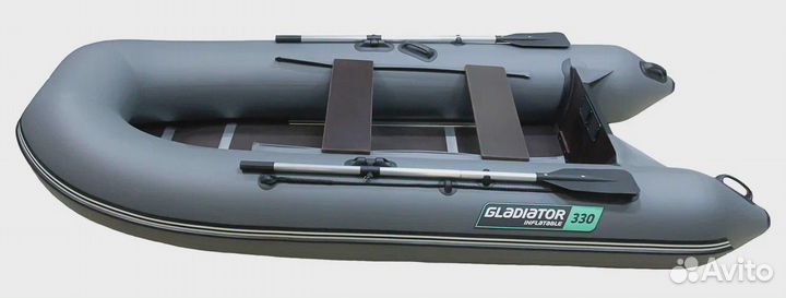 Лодка пвх Нднд Gladiator B330 темно серый