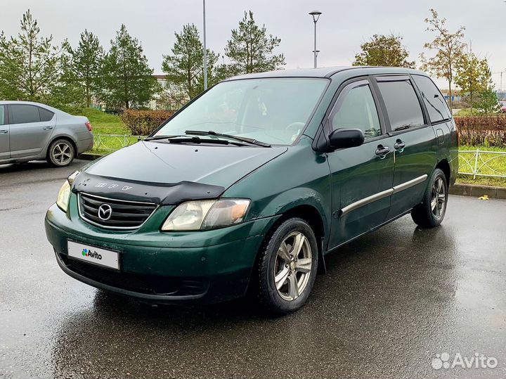 Mazda MPV 2.5 AT, 2000, 200 000 км