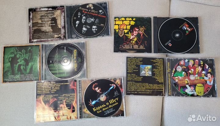 CD диски музыкальные Король и Шут