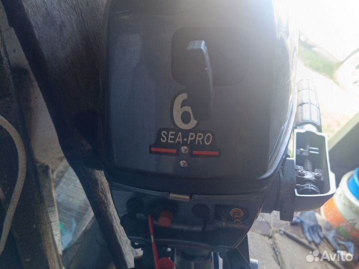 Продам лодочный мотор sea-pro 6 сил четыре такта