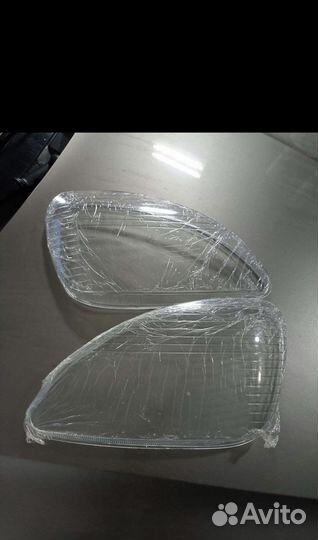 Стекло пластиковое на фару газель