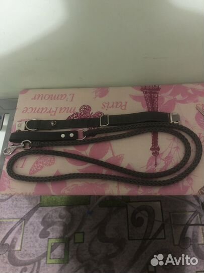 Ошейник и поводок