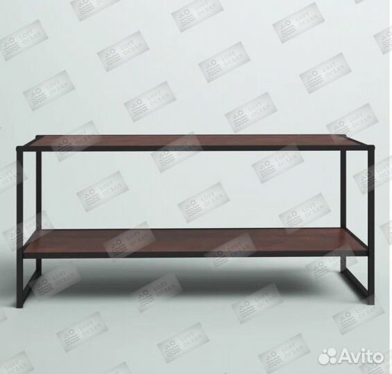 Консоль в стиле лофт «Грут»