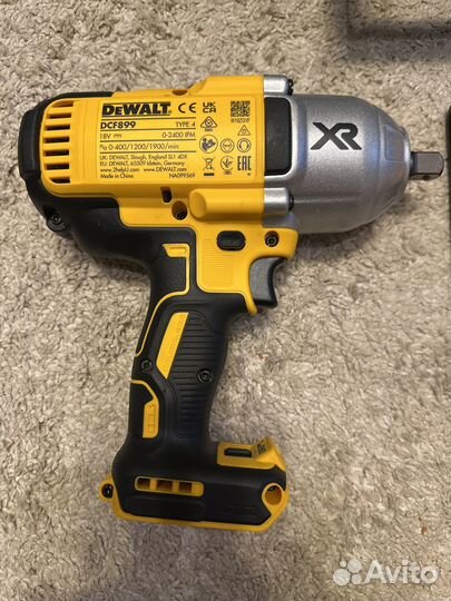 Гайковёрт Dewalt dcf899 оригинал