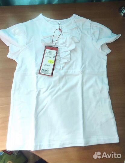 Блузка школьная новая 7 лет