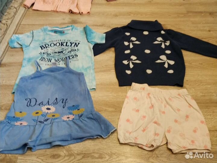 Летняя одежда для девочки пакетом